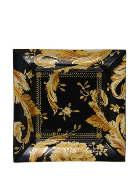 versace vanity tray|Versace italian dishes.